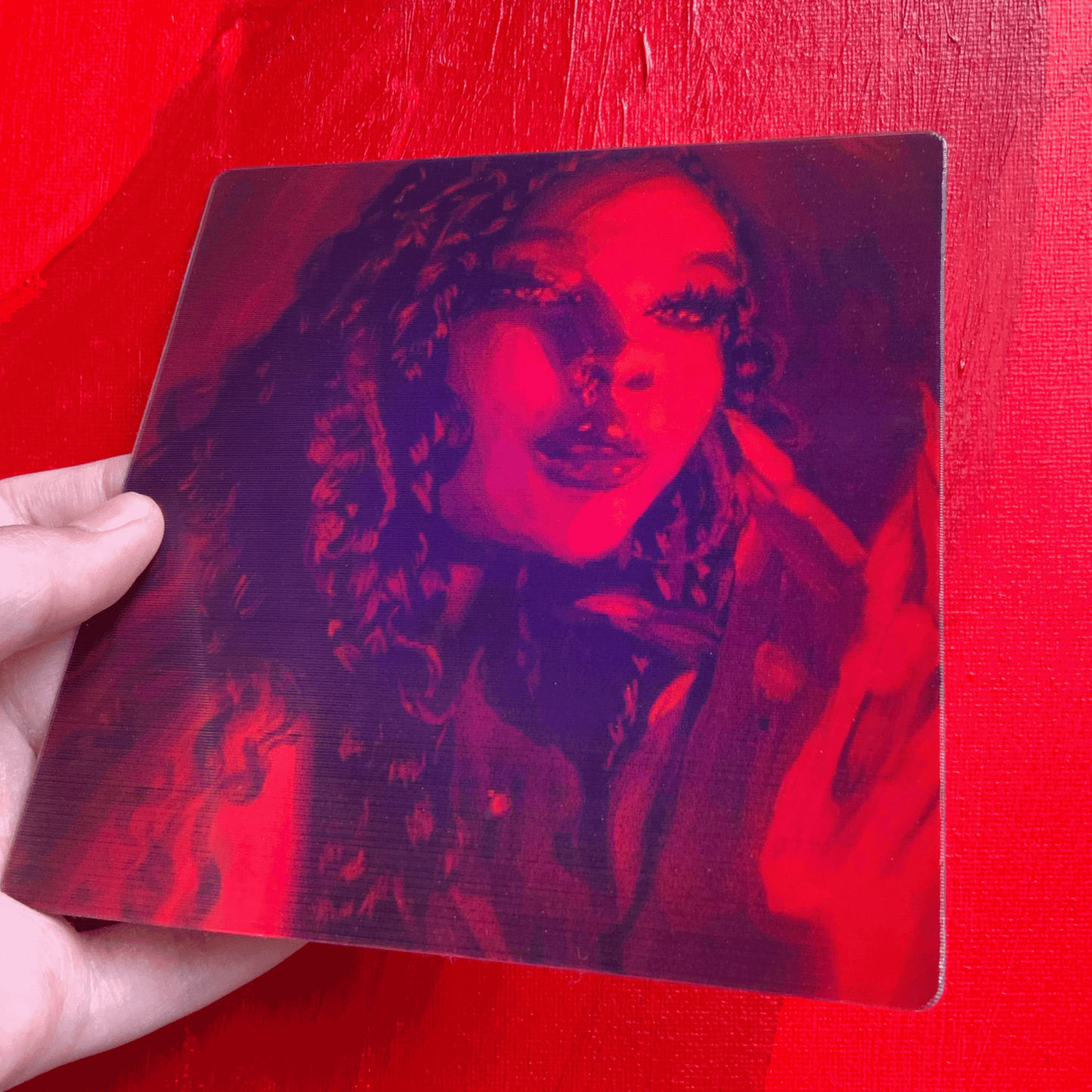 “MARTIAN RED” Lenticular Print