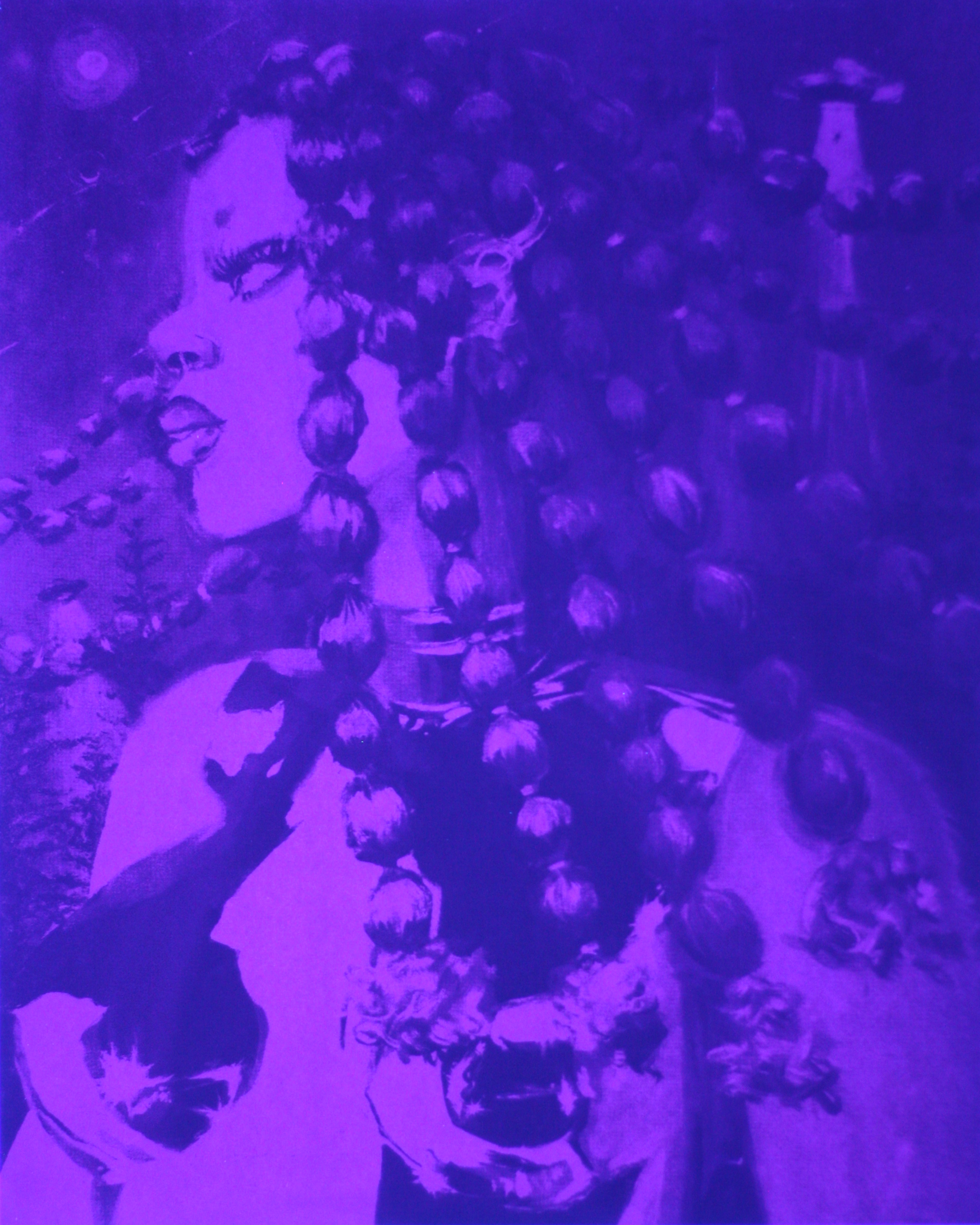 “Extraterrestrial Purple” Screen Print