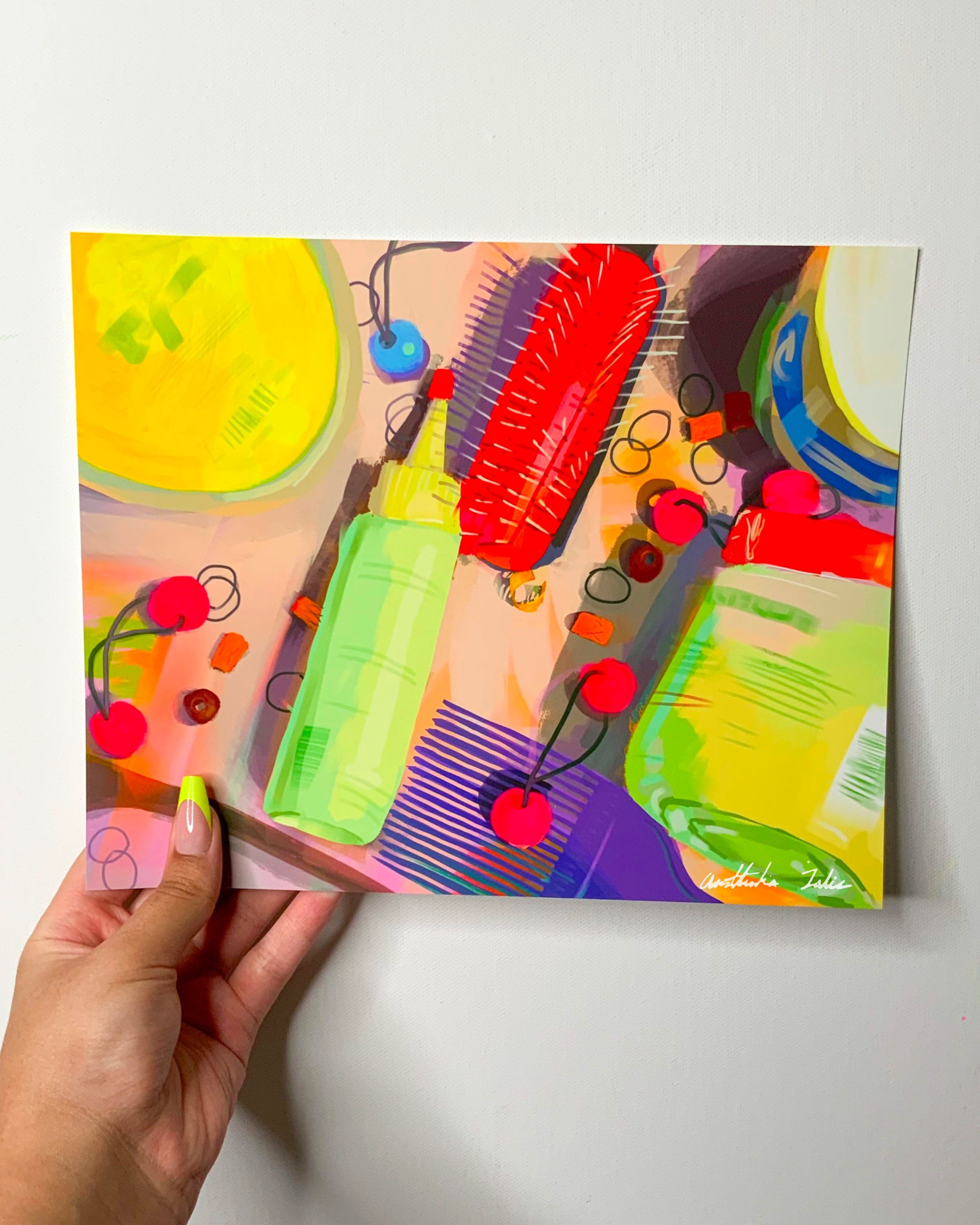 “A Black Girl's Still Life” Fine Art Print