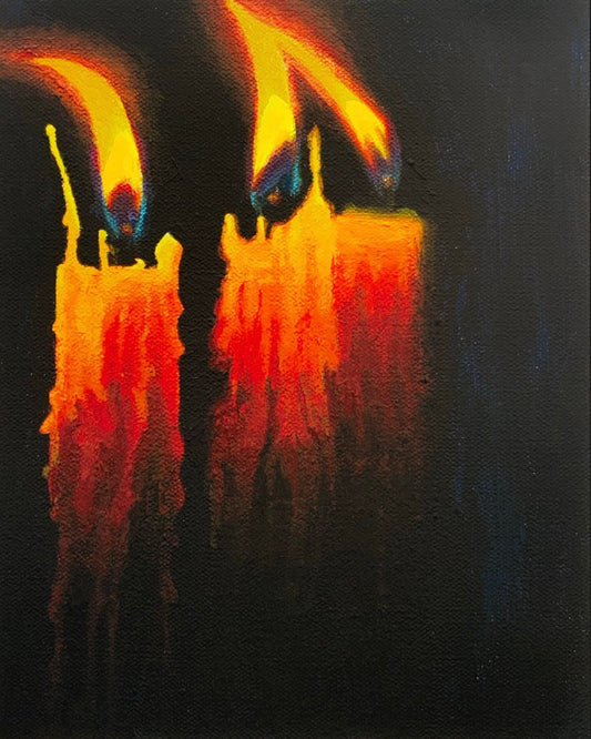 “FLAMES FROM WITHIN” Print