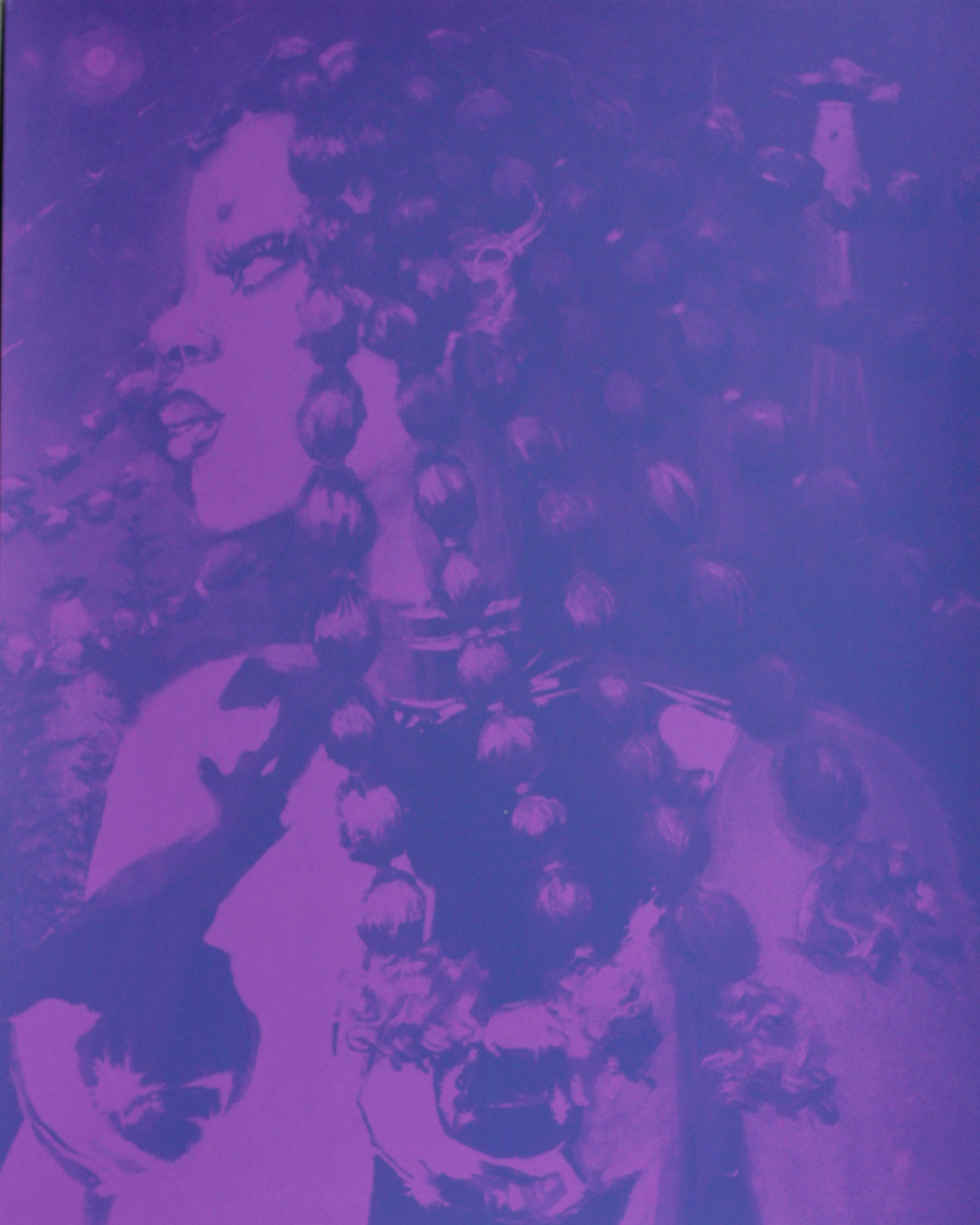 “Extraterrestrial Purple” Screen Print