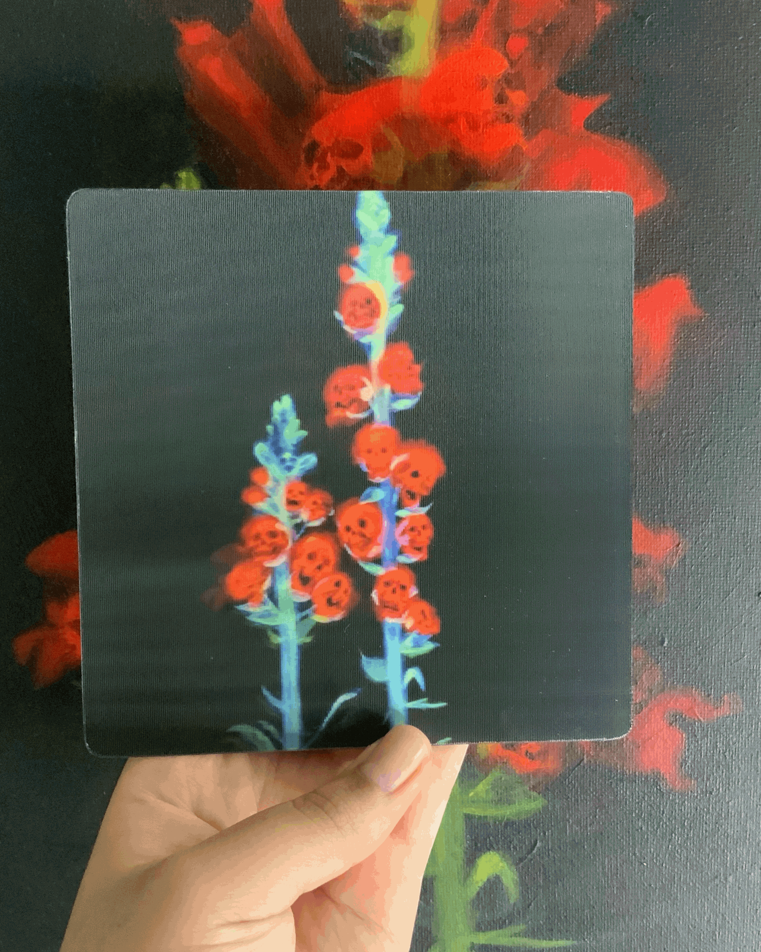 “Life/Death/Life” Lenticular Print